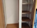 Hanging space in wardrobe