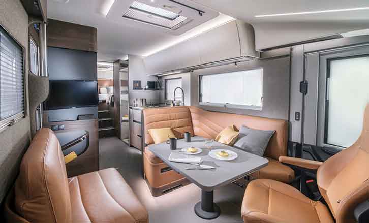 Adria Supersonic interior